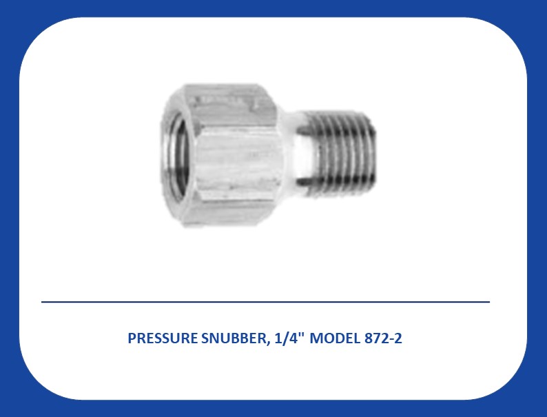 PRESSURE SNUBBER, 1/4